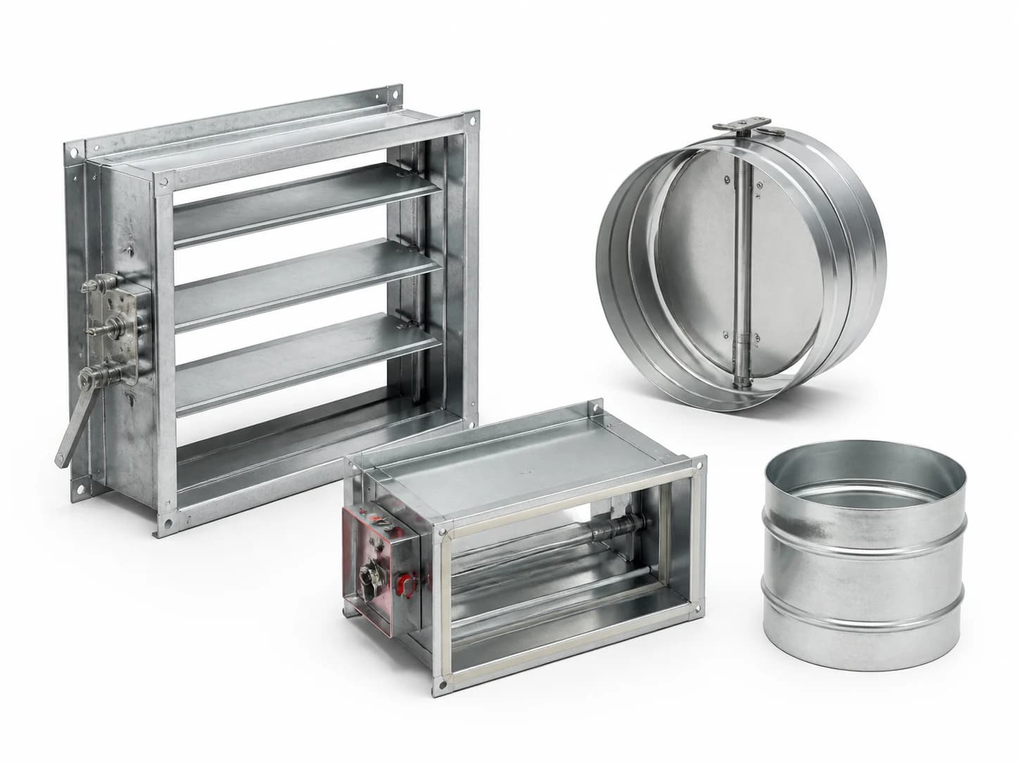 Воздушный клапан для регулирования и защиты вентиляционной сети